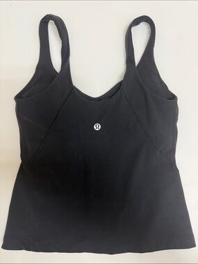 lululemon athletica Black Tank Top with Logo